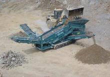 Mobile Screening Plants Powerscreen Warrior 1800