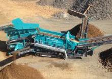 Mobile Screening Plants Powerscreen Warrior 2400