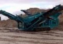 Mobile Screening Plants Powerscreen Warrior 800 Kette