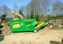 Mobile Screening Plants with Drum McCloskey 407