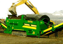 Mobile Screening Plants with Drum McCloskey 512RET