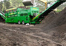 Mobile Screening Plants with Drum McCloskey 516RE