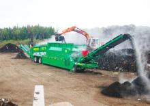 Mobile Screening Plants with Drum McCloskey 621RE