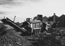 Mobile Screening Plants with Drum McCloskey 621REWT
