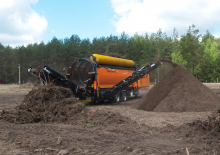 Mobile Screening Plants with Drum Pronar MPB 20.72 