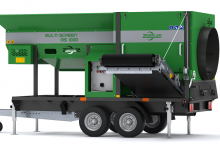 Mobile Screening Plants with Drum Zemmler MS 1000