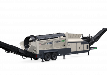Mobile Screening Plants with Drum Terex Ecotec Phoenix 2100