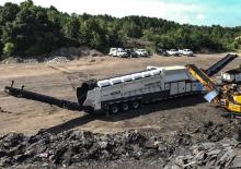 Mobile Screening Plants with Drum Terex Ecotec Phoenix 3300