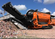 Mobile Screening Plants with Drum Rockster RTT720