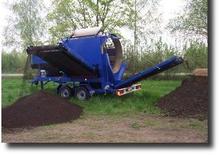Mobile Screening Plants with Drum Beyer TSM 2500 XL