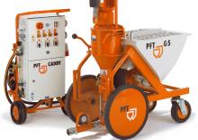 Mortar Mixing Pumps PFT G 5 Super