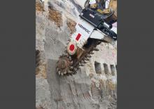 Mountable Milling Heads For Hydraulic Excavators Kemroc EK 100