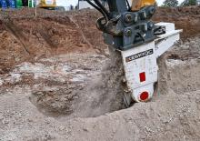 Mountable Milling Heads For Hydraulic Excavators Kemroc EK 150
