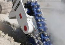 Mountable Milling Heads For Hydraulic Excavators Kemroc EK 40