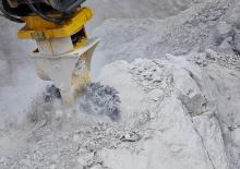 Mountable Milling Heads For Hydraulic Excavators Epiroc ERC 2000