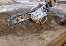 Mountable Milling Heads For Hydraulic Excavators Kemroc ETR 2