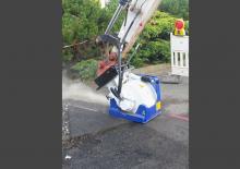 Mountable Milling Heads For Hydraulic Excavators Kemroc EX 30 HD