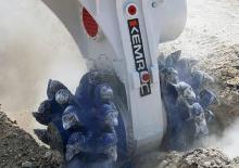 Mountable Milling Heads For Hydraulic Excavators Kemroc KR 110