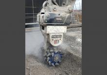 Mountable Milling Heads For Hydraulic Excavators Kemroc KR 120