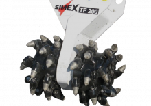 Mountable Milling Heads For Hydraulic Excavators Simex TF 200