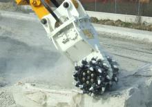 Mountable Milling Heads For Hydraulic Excavators Simex TF 400