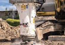 Mountable Milling Heads For Hydraulic Excavators Simex TFV 400