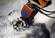 Mountable Milling Heads For Hydraulic Excavators WIMMER WF 05