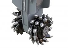 Mountable Milling Heads For Hydraulic Excavators Hammer DX35