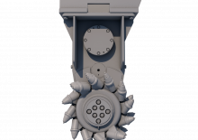 Mountable Milling Heads For Hydraulic Excavators Demarec KDC-04