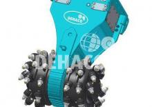 Mountable Milling Heads For Hydraulic Excavators Dehaco TF600