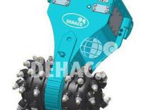 Mountable Milling Heads For Hydraulic Excavators Dehaco TF850