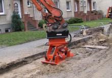 Compactors for Hydraulic excavators Kenguru TL100