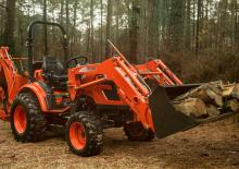Municipal Tractors Front Hitch Kioti CK 2510 HST