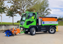 Municipal Tractors Front Hitch Ladog E 1400