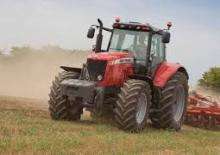Municipal Tractors Front Hitch Massey Ferguson MF 7475 Dyna-VT