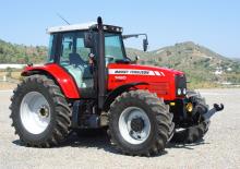 Municipal Tractors Front Hitch Massey Ferguson MF 7480 Dyna-VT