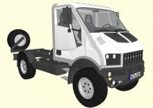 Municipal Tractors Front Hitch Bremach Trex 60/4