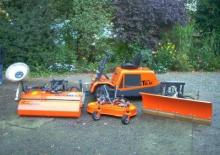 Municipal Tractors Front Hitch Tuchel Trio