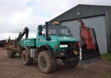 Municipal Tractors Front Hitch Unimog U 2100