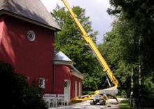 Trailer Mounted Telescopic Boom Lifts OMMELIFT Omme 1250 EBZ