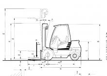 Ön forkliftler dizel Steinbock CD 22 C