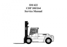 Ön forkliftler dizel Clark CDP 164