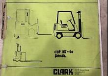 Ön forkliftler dizel Clark CDP 35