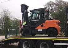 Ön forkliftler dizel Doosan D40SC-9