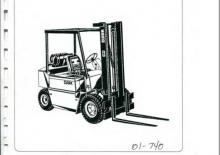 Ön forkliftler dizel Clark DPM 20 H