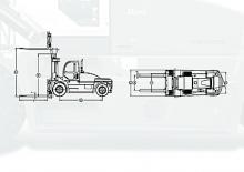 Ön forkliftler dizel Maximal FD 280 TX-MWK3
