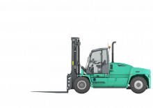 Ön forkliftler dizel Mitsubishi FD100L6P