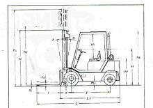 Ön forkliftler dizel Steinbock RH 20 D