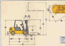 Ön forkliftler dizel Samsung SF 30 D