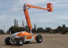 Wheeled Telescopic Boom Lifts Mecaplús MTP 11